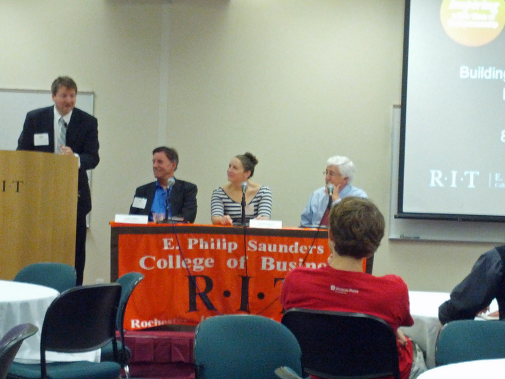 Tenrehte CEO Jennifer Indovina at the 2012 RIT Entrepreneurs Conference