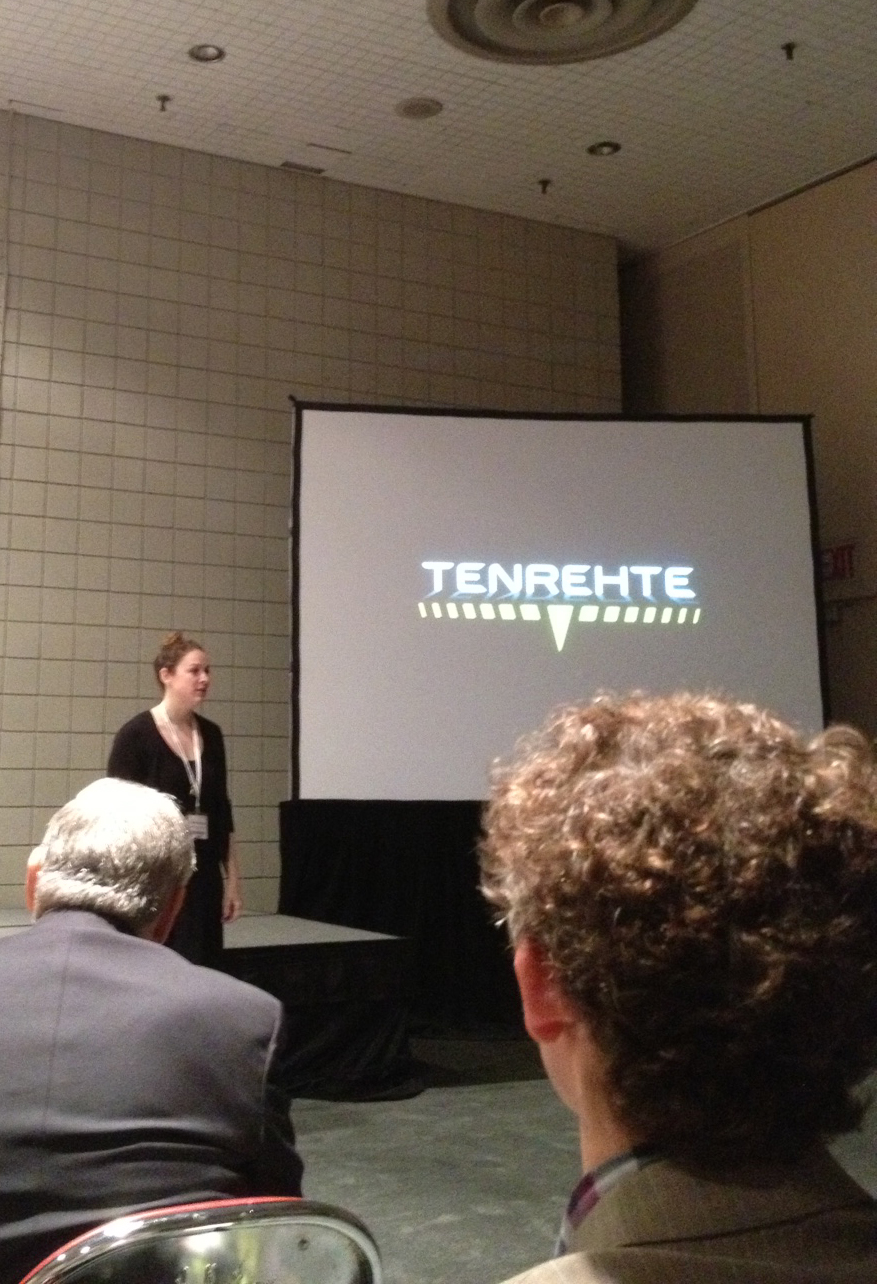 Tenrehte CEO Jennifer Indovina at the 2013 Advanced Energy Conference