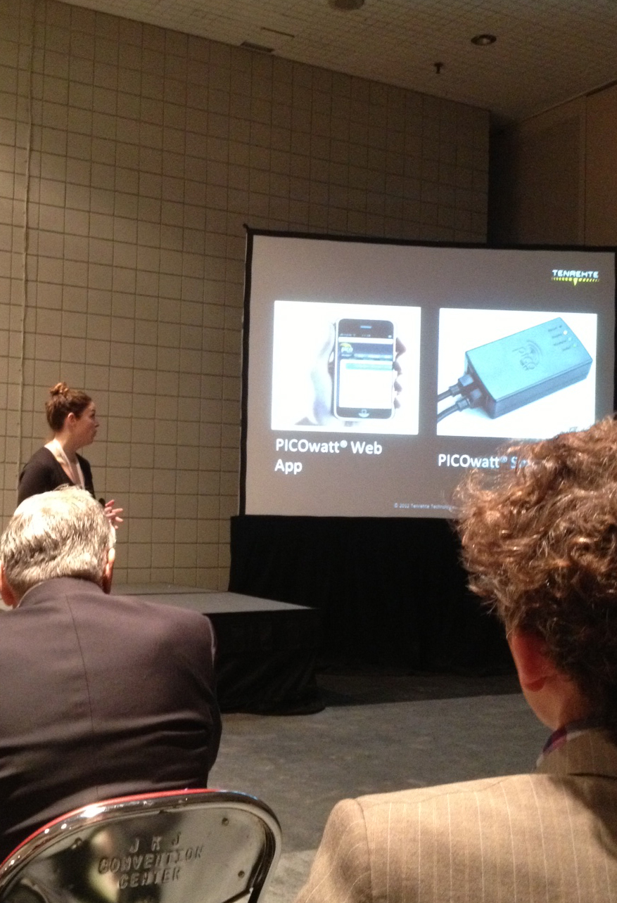 Tenrehte CEO Jennifer Indovina at the 2013 Advanced Energy Conference